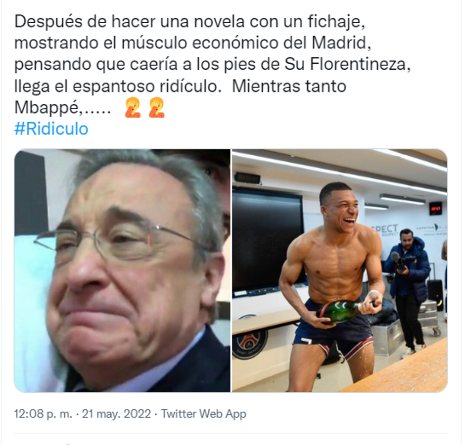 Destrozan al Real Madrid y lo celebran en Barcelona: los terribles memes que dejó la renovación de Mbappé con el PSG
