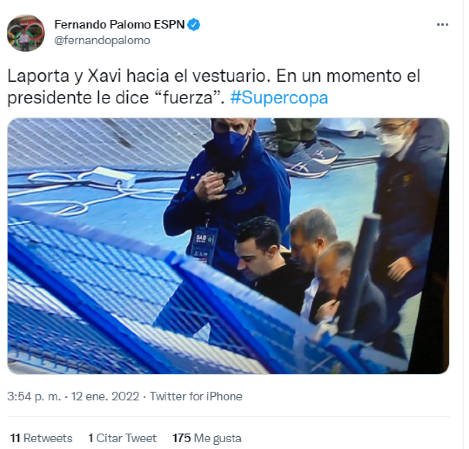 Así llegaron las mujeres al estadio para ver el Barcelona-Real Madrid y el gesto de Laporta con Xavi tras perder el Clásico