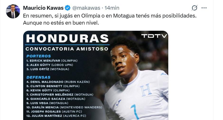 Molina ha vetado a Marathón, la nueva Honduras y el riflazo de Otero: Las reacciones tras la convocatoria ante Perú