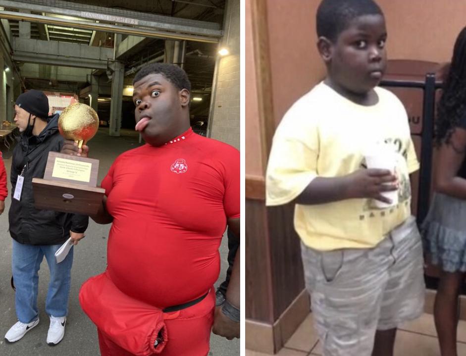 Así luce ahora: Dieunerst Collin, de ser protagonista de un famoso meme a campeón de fútbol americano