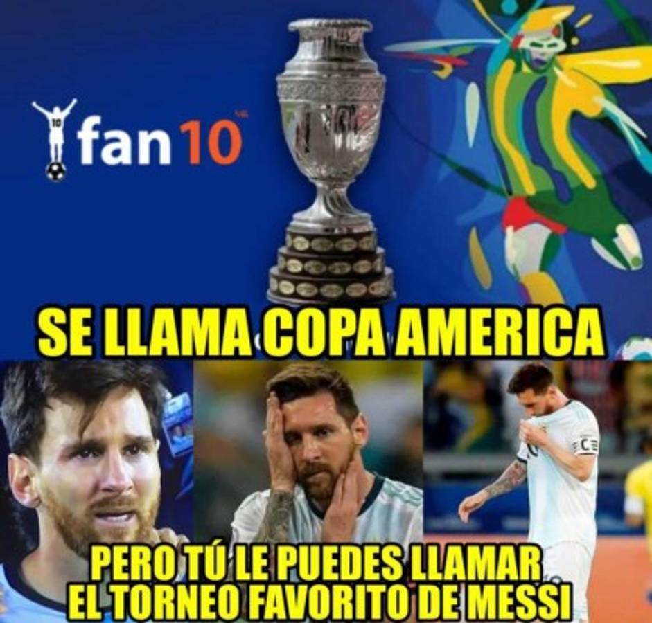 MEMES: Humillan y destrozan a Messi tras derrota de Argentina ante Brasil en la Copa América