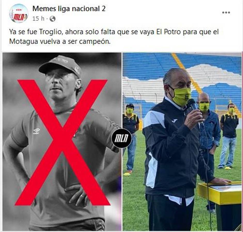 Los tremendos memes del adiós de Pedro Troglio del Olimpia donde no perdonan a Motagua
