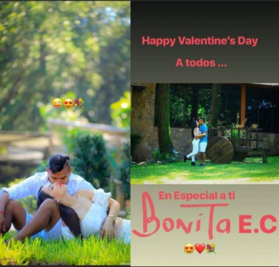 Así festejan el Día de San Valentín los futbolistas hondureños