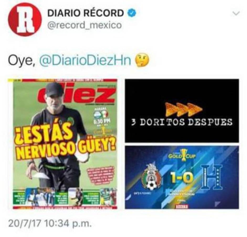Memes y caricaturas: Así nos destruyen en México tras vencer a Honduras