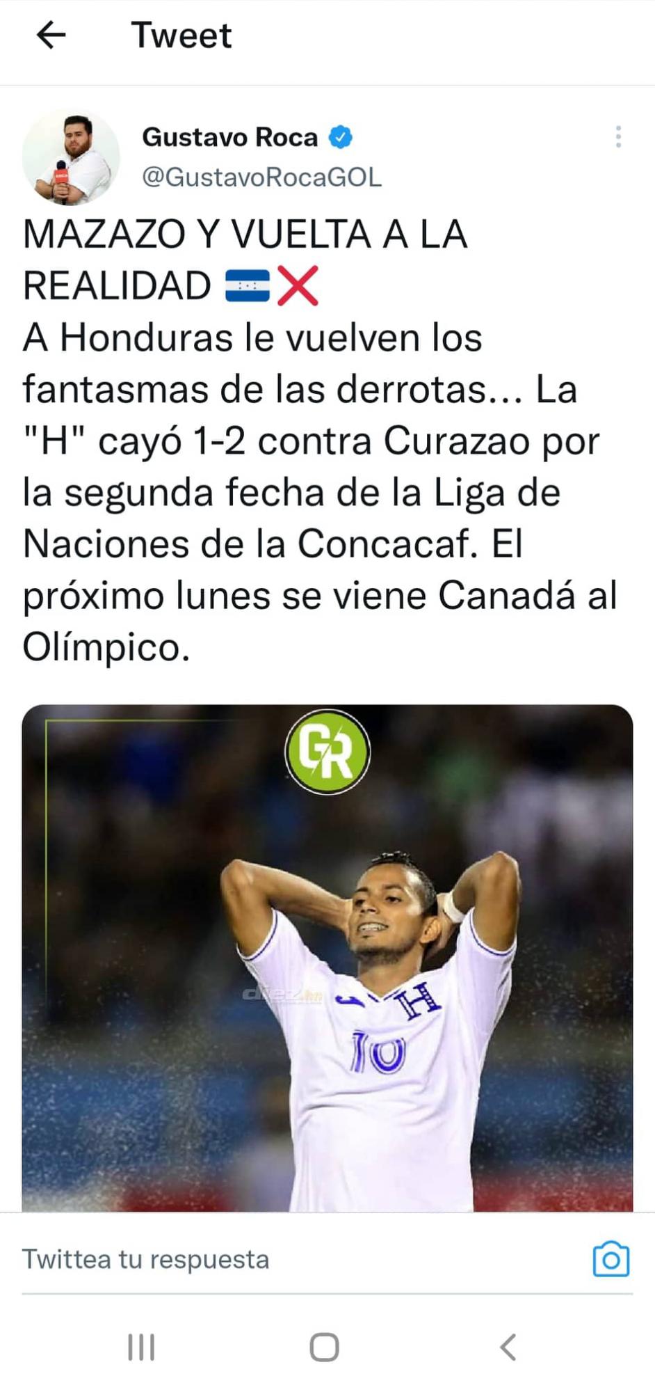 Periodistas estallan tras la humillante derrota de Honduras ante Curazao: “Indignación”, “dan pena” e “incapaces”