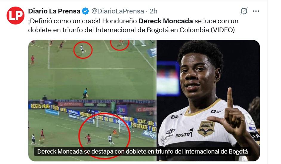 En Italia y Brasil lo destacaron: Honduras tiene una joya, Que Francis logre esa dupla con Keyrol Figueroa, las opiniones sobre Dereck Moncada