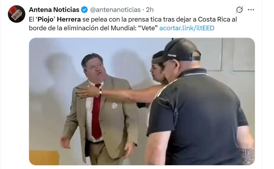Faitelson aniquila al Piojo Herrera tras debacle de Costa Rica y rozar la eliminación