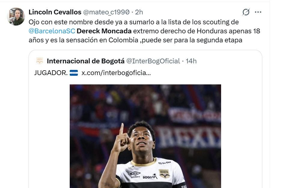 En Italia y Brasil lo destacaron: Honduras tiene una joya, Que Francis logre esa dupla con Keyrol Figueroa, las opiniones sobre Dereck Moncada