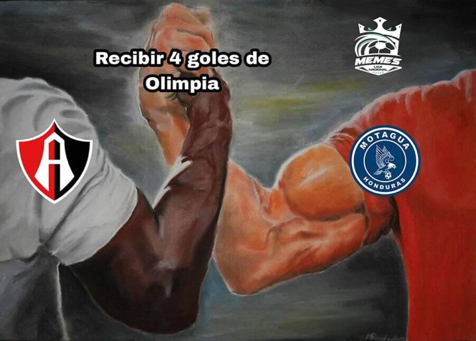 Atlas y Real España son víctimas de los memes tras las palizas que recibieron de Olimpia y Vancouver