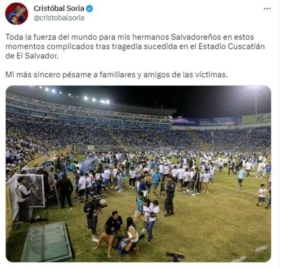Olimpia y Real Madrid envían mensaje: La dura reacción del mundo tras la tragedia en El Salvador; “Imágenes que marcarán historia”