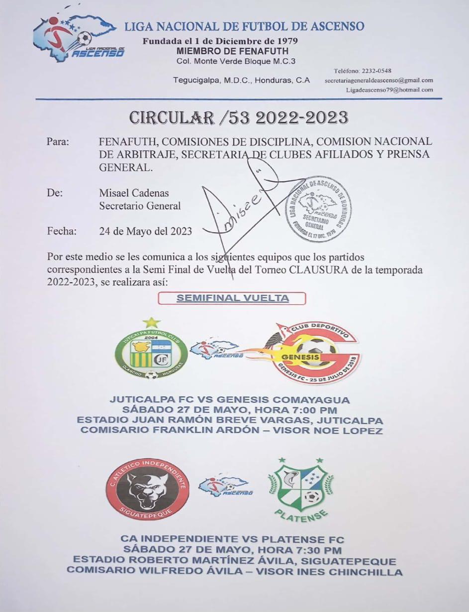 Oficial: La Liga de Ascenso confirma fechas y horarios para conocer los dos finalistas del Clausura 2023