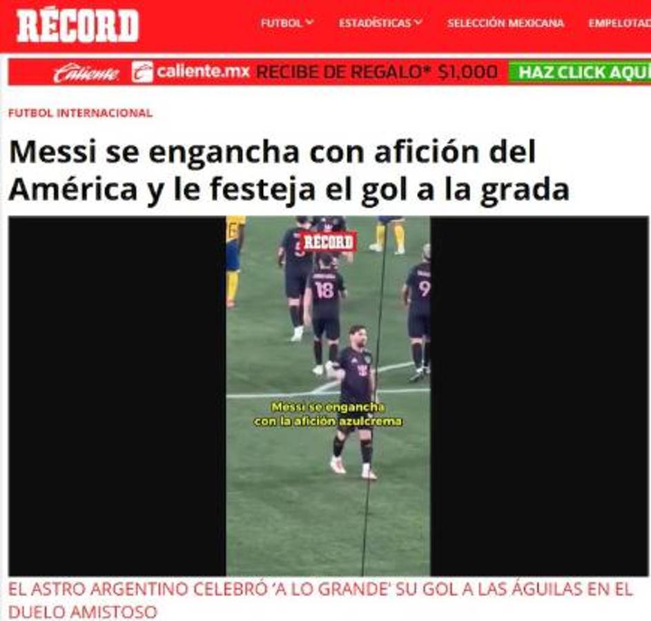 ¿Qué dijo Faitelson? Prensa mexicana reacciona por el gesto de Messi: “Se burla de la afición...”