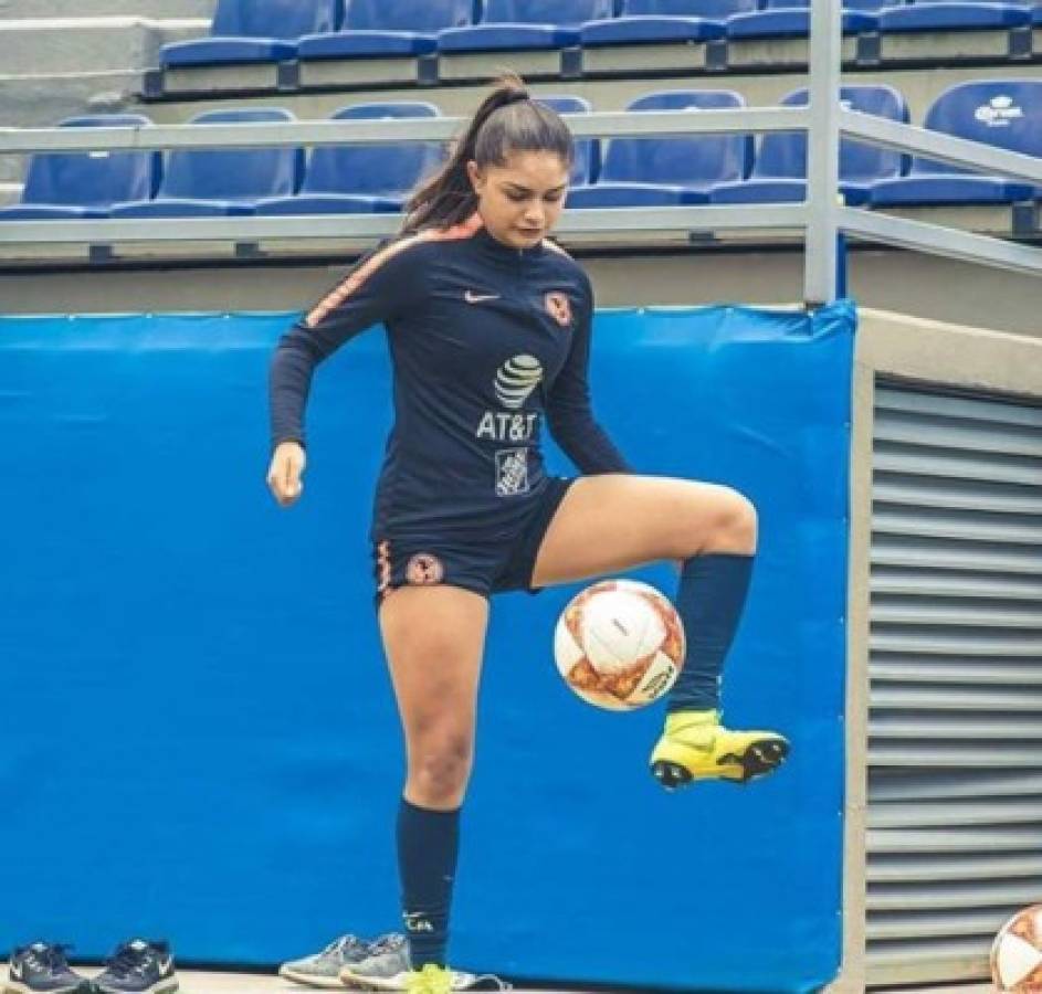 Jana Gutiérrez, la preciosa jugadora del América que enamora en México