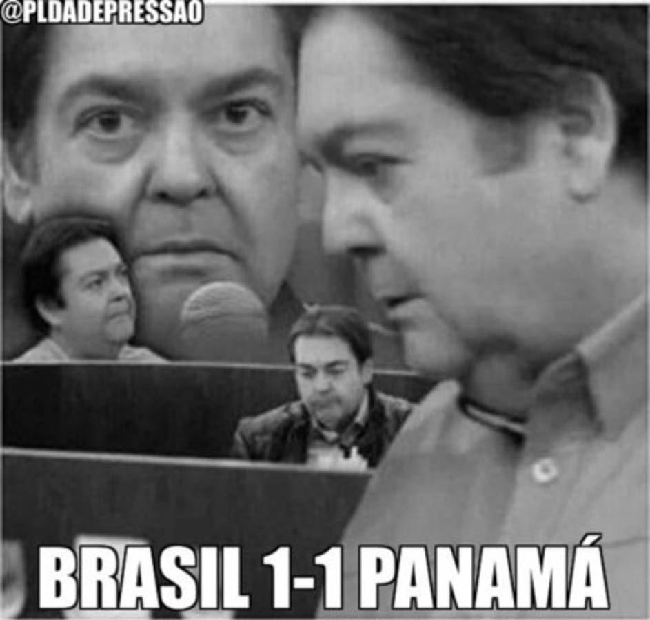 Los memes donde destrozan a Brasil por su empate ante Panamá y que no has visto