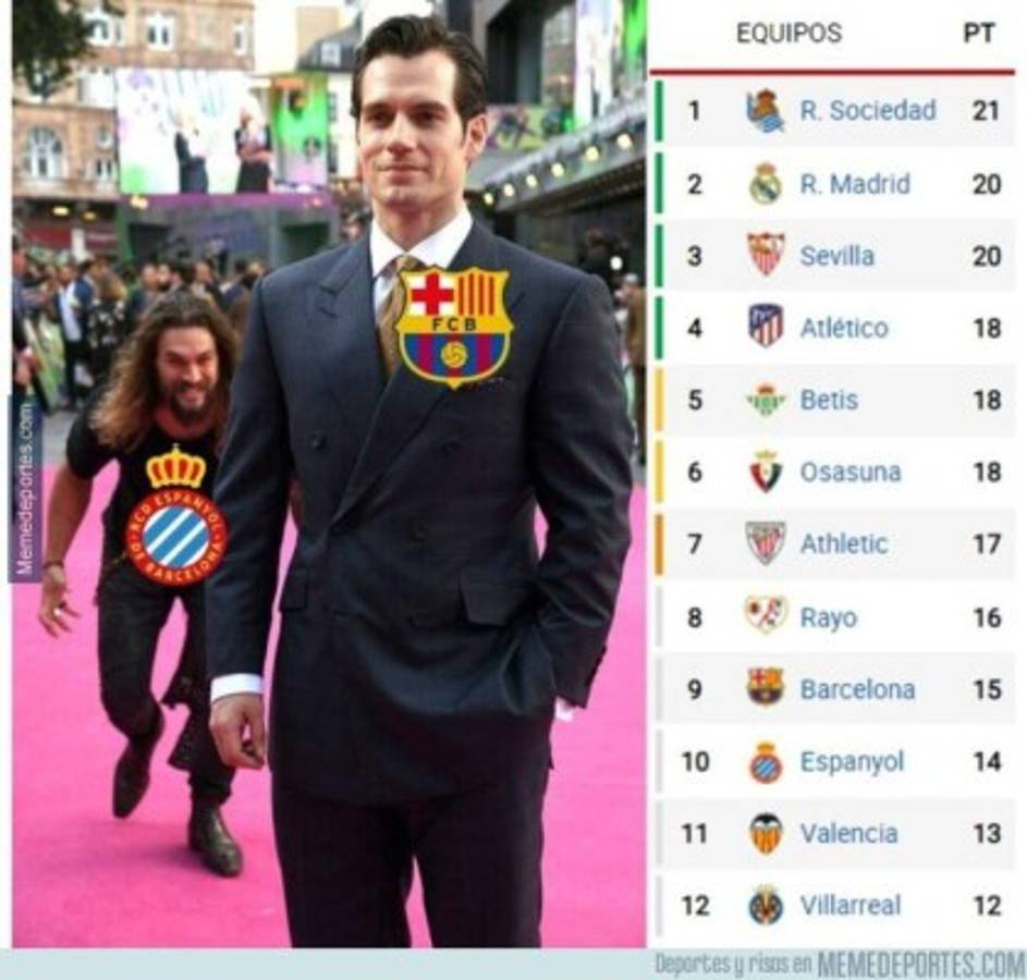 Barcelona pierde ante el Rayo Vallecano y los memes revientan a Depay, Piqué y Koeman