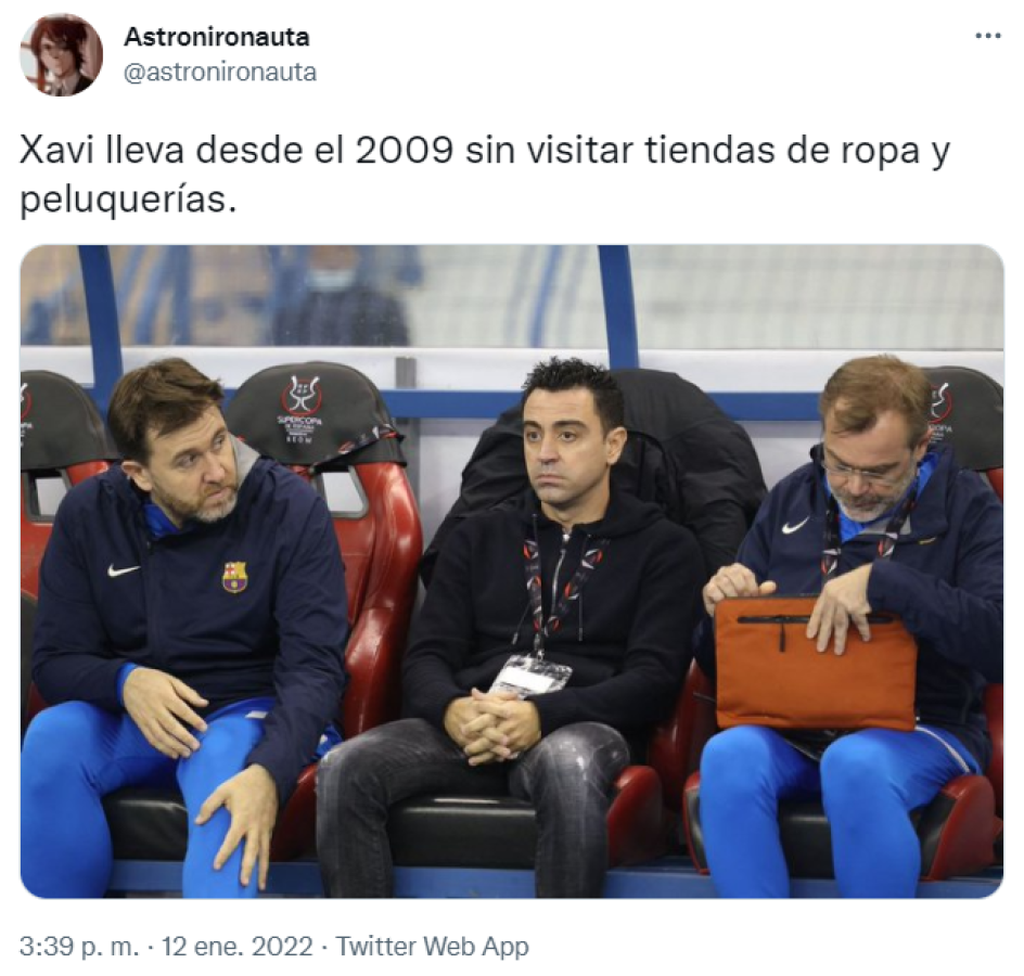 Xavi es humillado: los memes destrozan al Barcelona tras quedar eliminado de la Supercopa por el Real Madrid