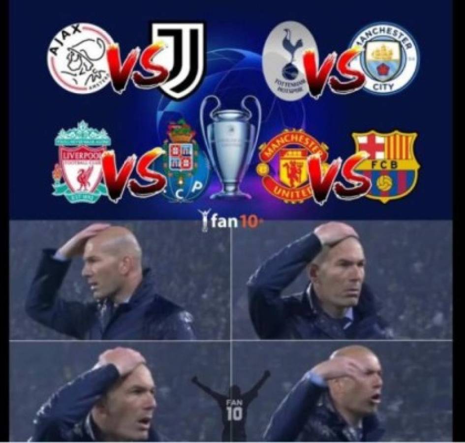 Los memes del sorteo de la Champions League donde destrozan al Real Madrid