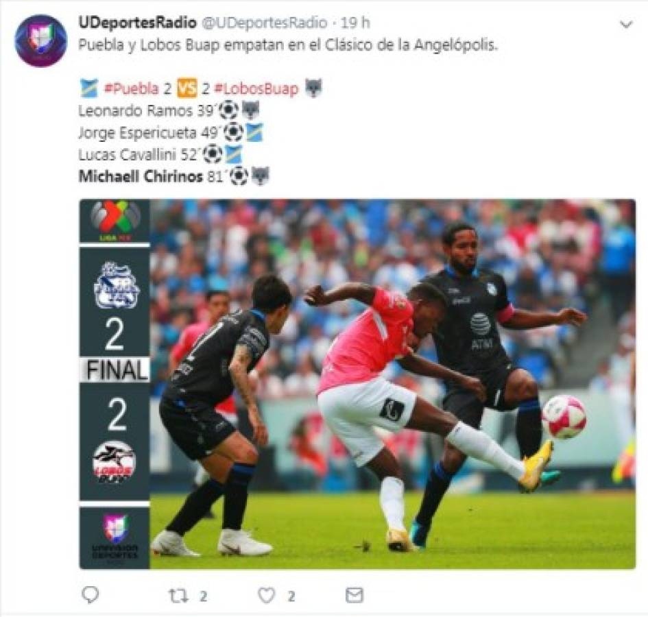 Así reaccionaron los medios mexicanos por el gol de Michaell Chirinos