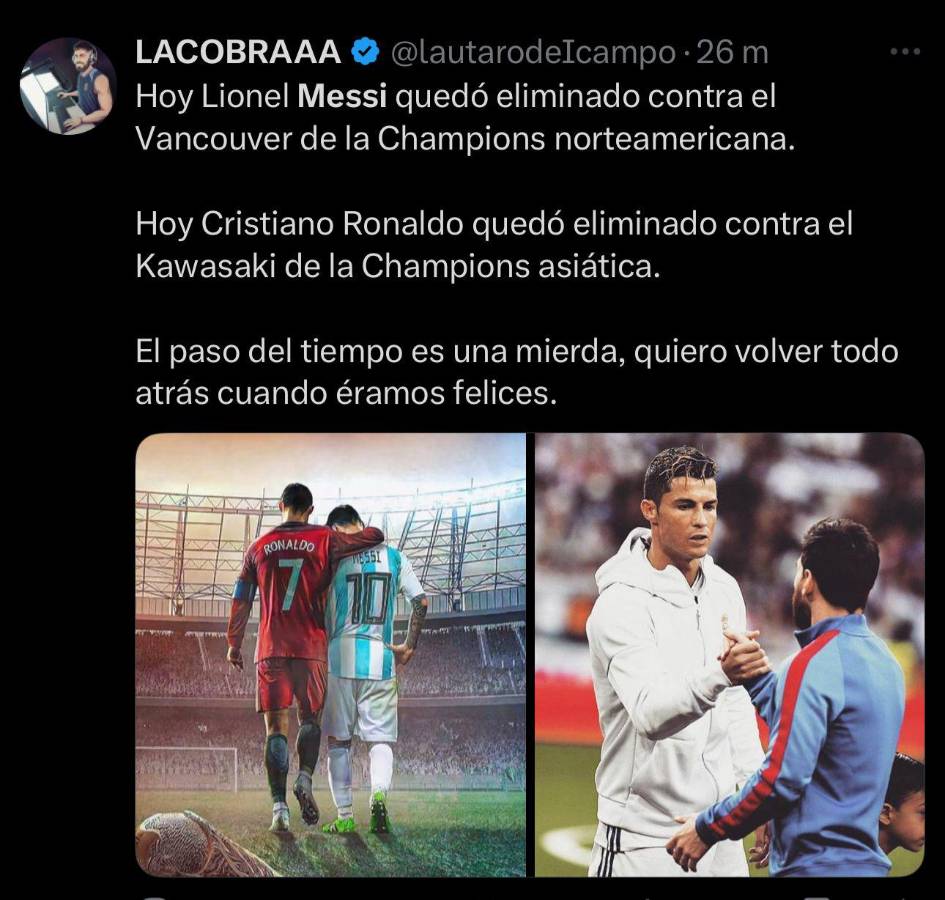Vergüenza de equipo Le dio frío: la prensa no perdona a Messi tras la eliminación del Inter Miami en Champions de Concacaf