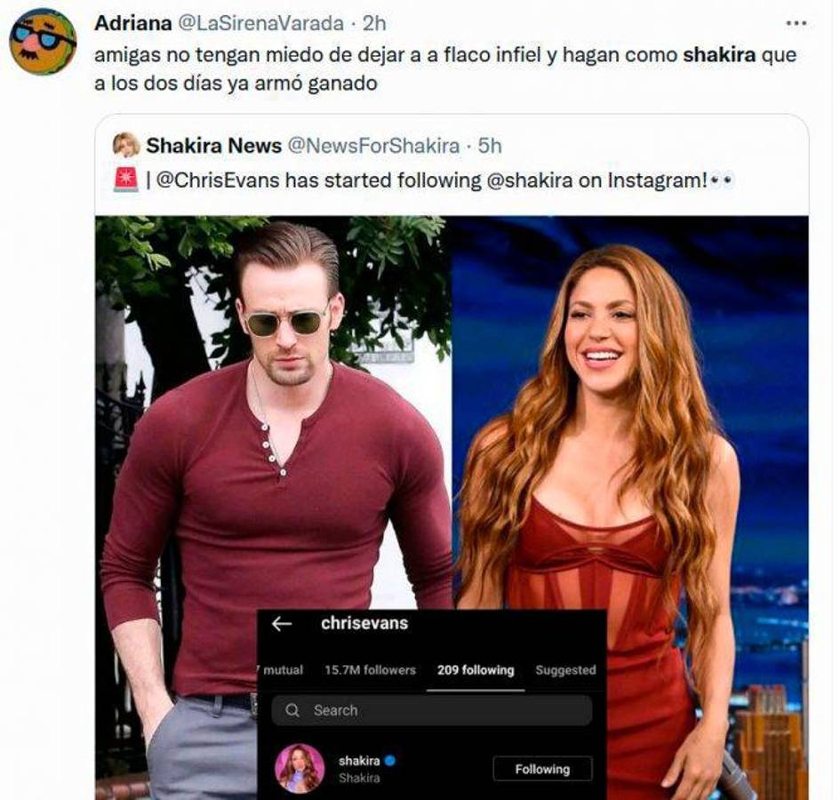 Ya hay dos pretendientes de Shakira: Los jocosos memes que está dejando la separación de la cantante con Piqué