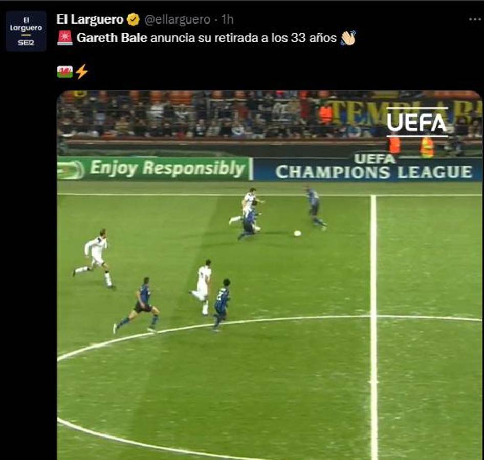 “Adiós leyenda”, “Lo ganó todo”: Prensa internacional se rinde ante el retiro de Gareth Bale