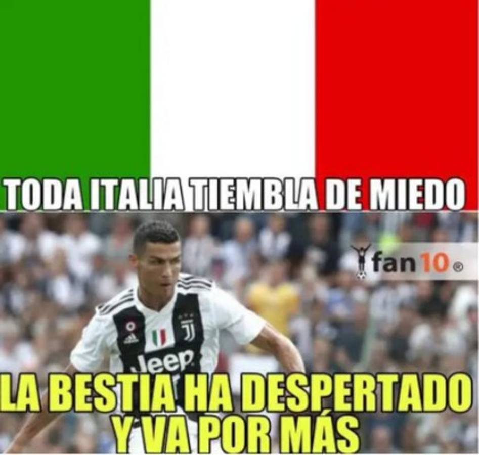 Cristiano Ronaldo, protagonista de los memes tras fallar un penal en la Coppa Italia ante Milan