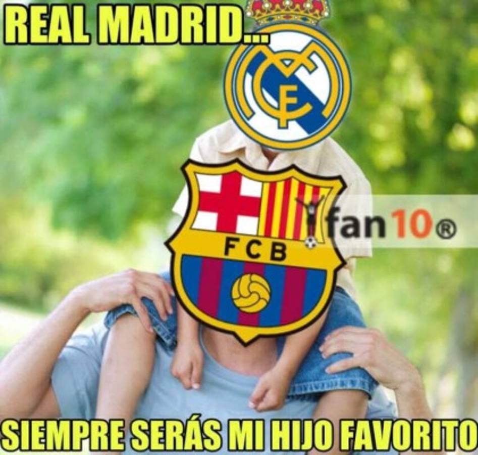¡MEMES! Hacen pedazos al Real Madrid tras perder el clásico ante Barcelona