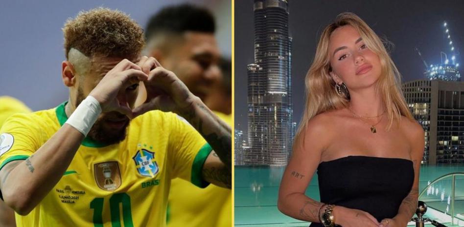 Estuvo en el clásico: la hermosa tiktoker y amiga de Neymar que estaría saliendo con crack del Barcelona