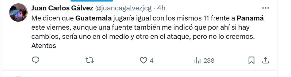 Ni se presenten: Chepe Bomba enciende a Guatemala con ácidos comentarios previo al juego con Panamá en Copa Oro
