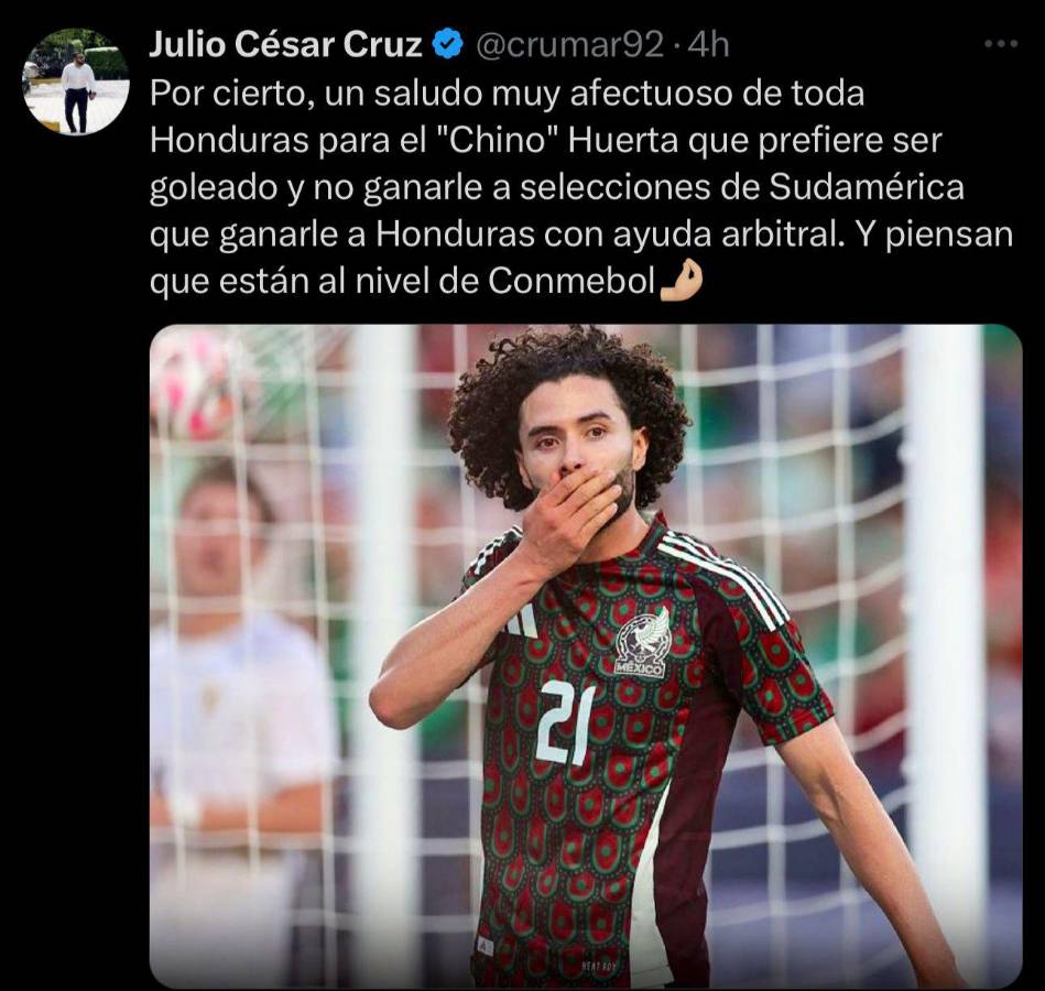 “Son unos inútiles” “El Karma existe”: Las otras reacciones de la prensa que atacan a Huerta tras la eliminación de México