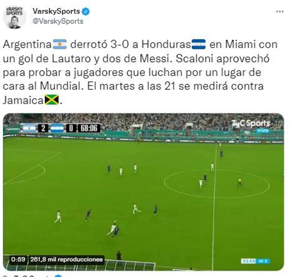 ¡Así hablan de Messi y Héctor Castellanos! La reacción de la prensa argentina luego de golear a Honduras: “responden con violencia”