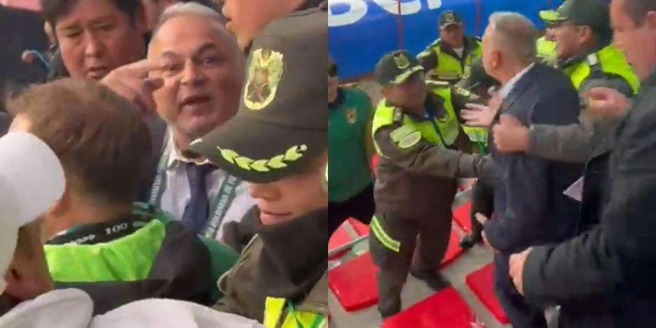 Polémica: Presidente de la Federación de Bolivia protagoniza zafarrancho mientras se jugaba la Eliminatoria Sudamericana