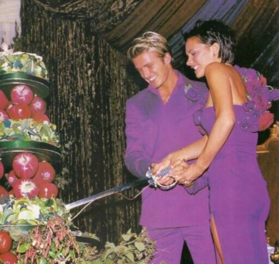 El antes y después de los Beckham al cumplir 17 años de matrimonio