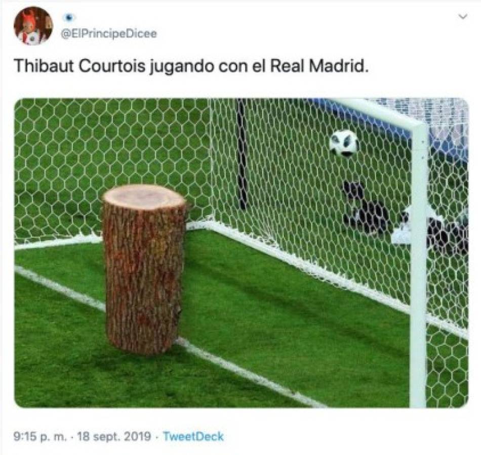 Los memes hacen pedazos al Real Madrid y a Courtois tras el baile que les dio el PSG