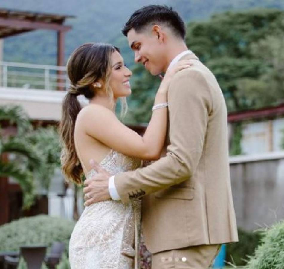 Conectó su mejor jonrón: así fue la boda del beisbolista Mauricio Dubón con guapísima sampedrana