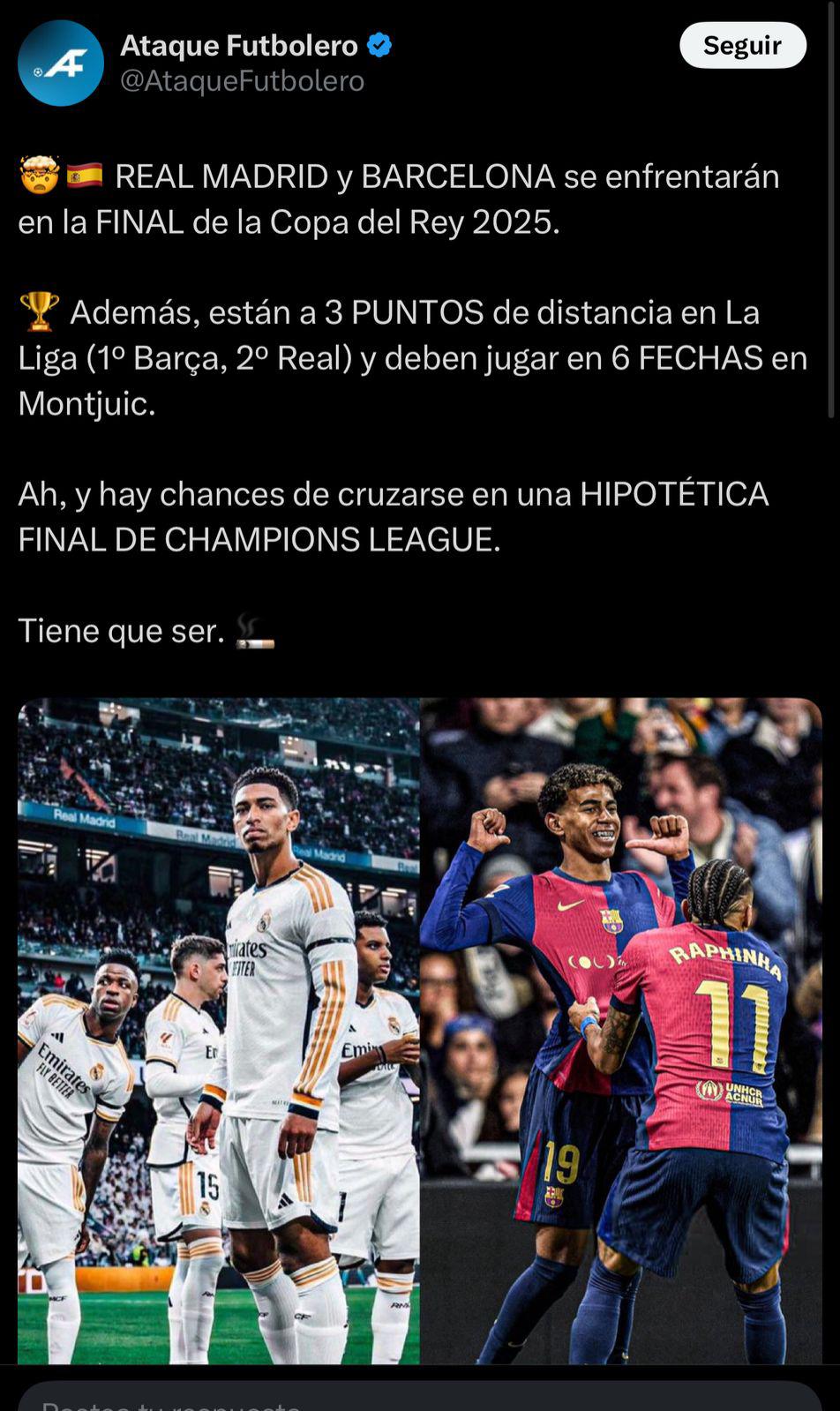 Real Madrid se orinará en los pantalones son unos violentos: la reacción de la prensa tras conocerse la final de la Copa del Rey