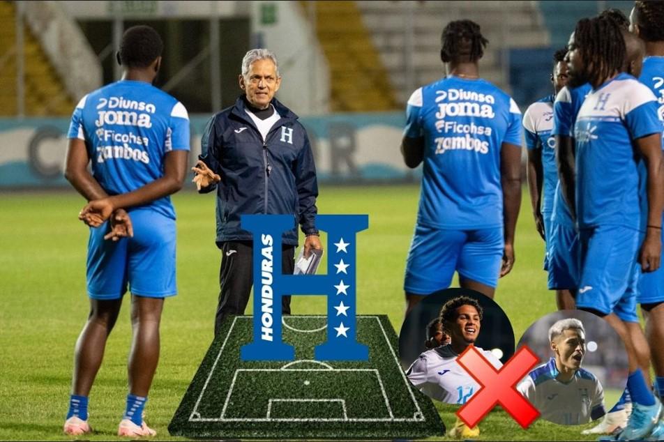 Rueda no contará con varios legionarios: Un 11 de la Selección de Honduras para la Copa Oro 2025 con jugadores de la Liga