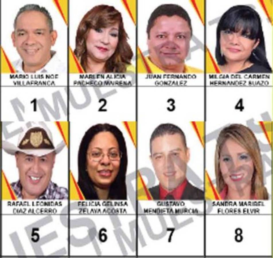 Especial elecciones Honduras 2017: Los candidatos a diputados por Francisco Morazán