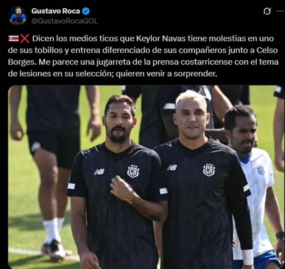 ChepeBomba sentencia a Costa Rica y apoya a Honduras; revelan el estado de Keylor Navas: Están hechos en los pantalones