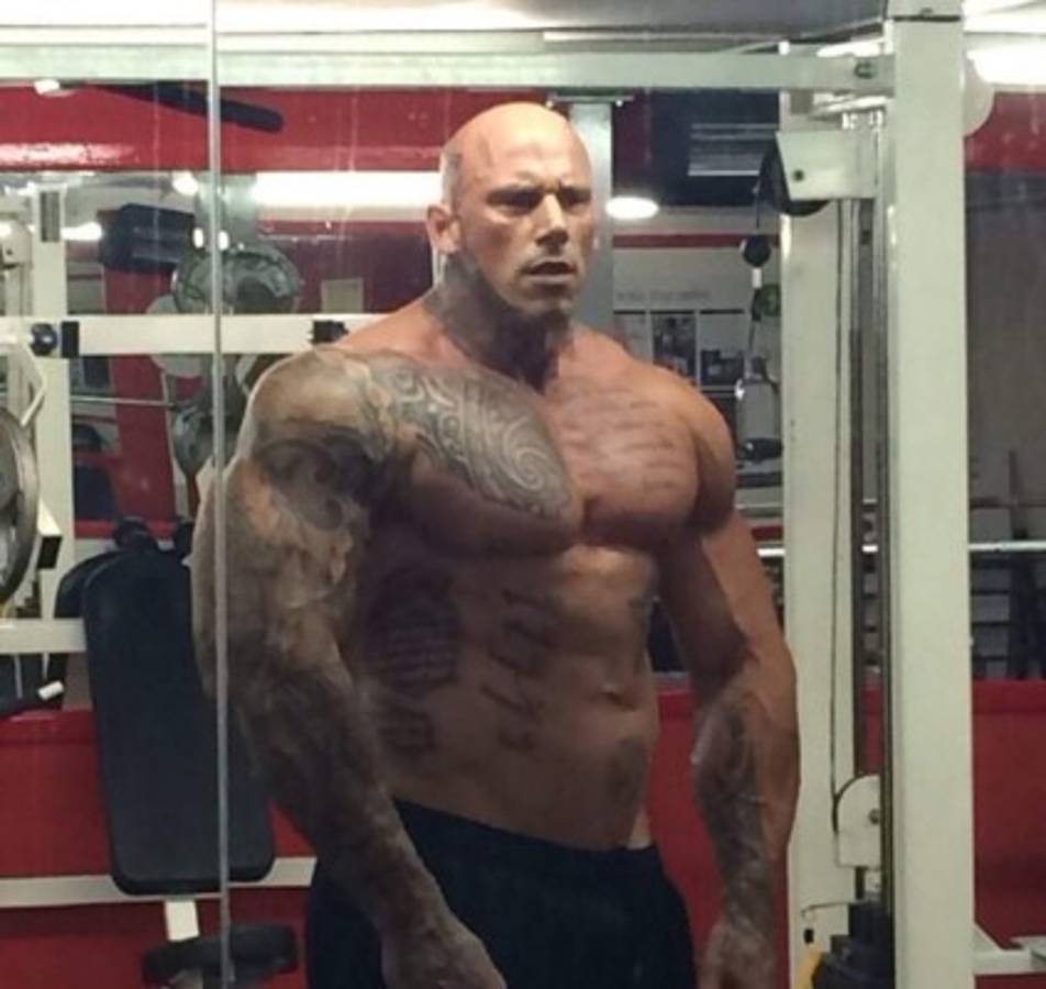 FOTOS: Mirá el espectacular cambio de Martyn Ford, de flaco y padecer bullying a musculoso