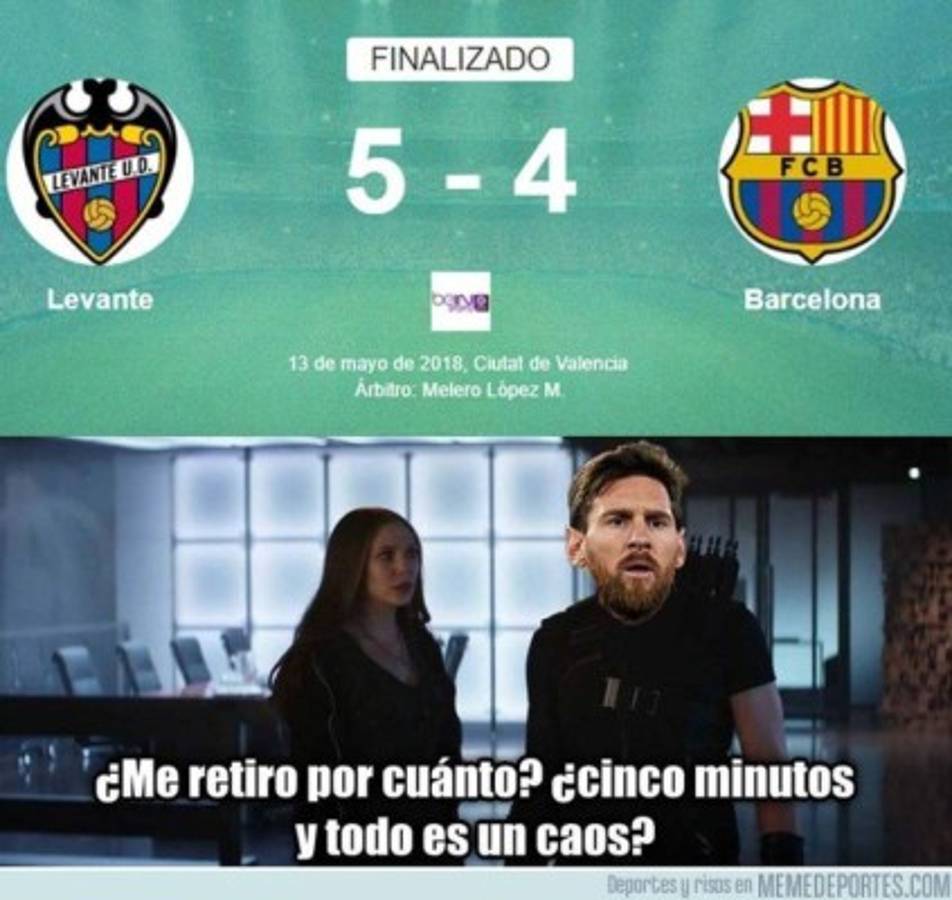 Invicto del Barça y final hondureña: Los mejores memes que dejó el fin de semana y que no has visto