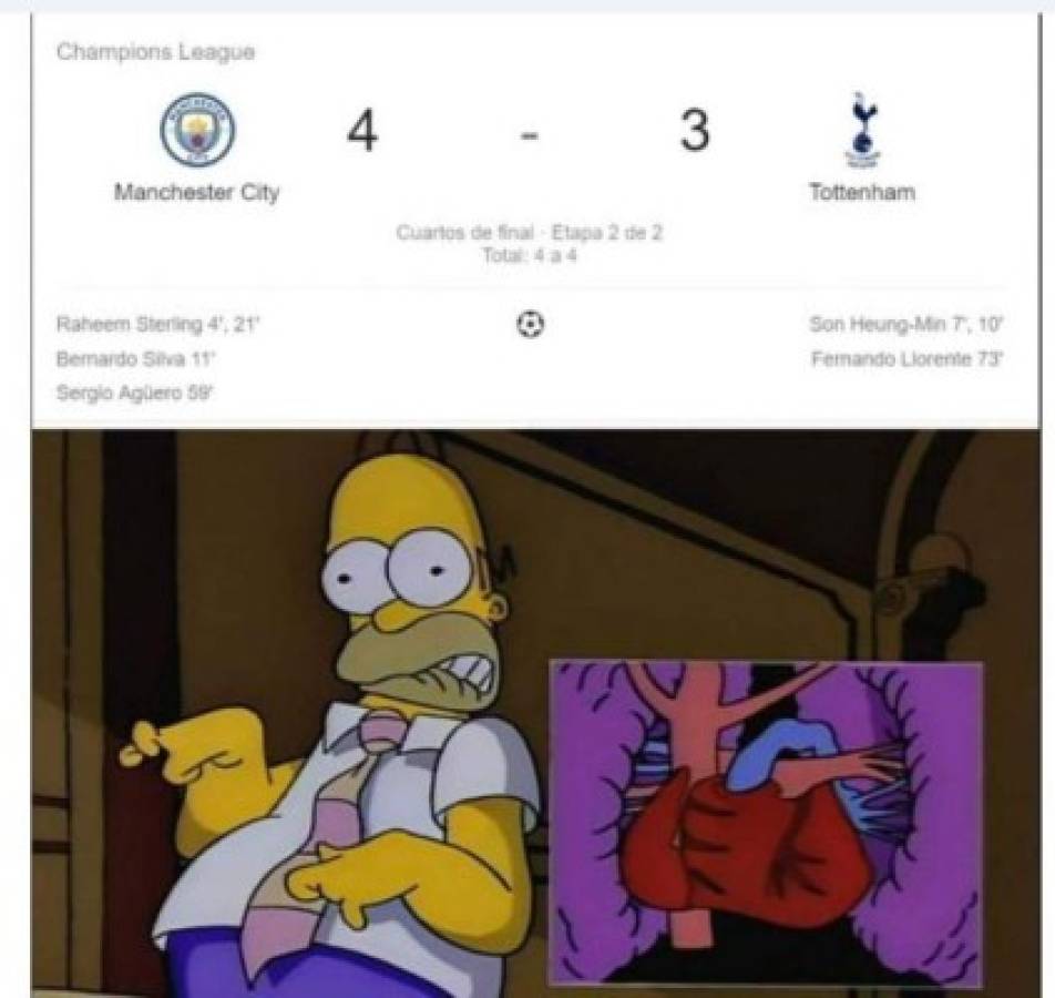 Memes: Hacen pedazos a Pep y al Manchester City por la eliminación en Champions