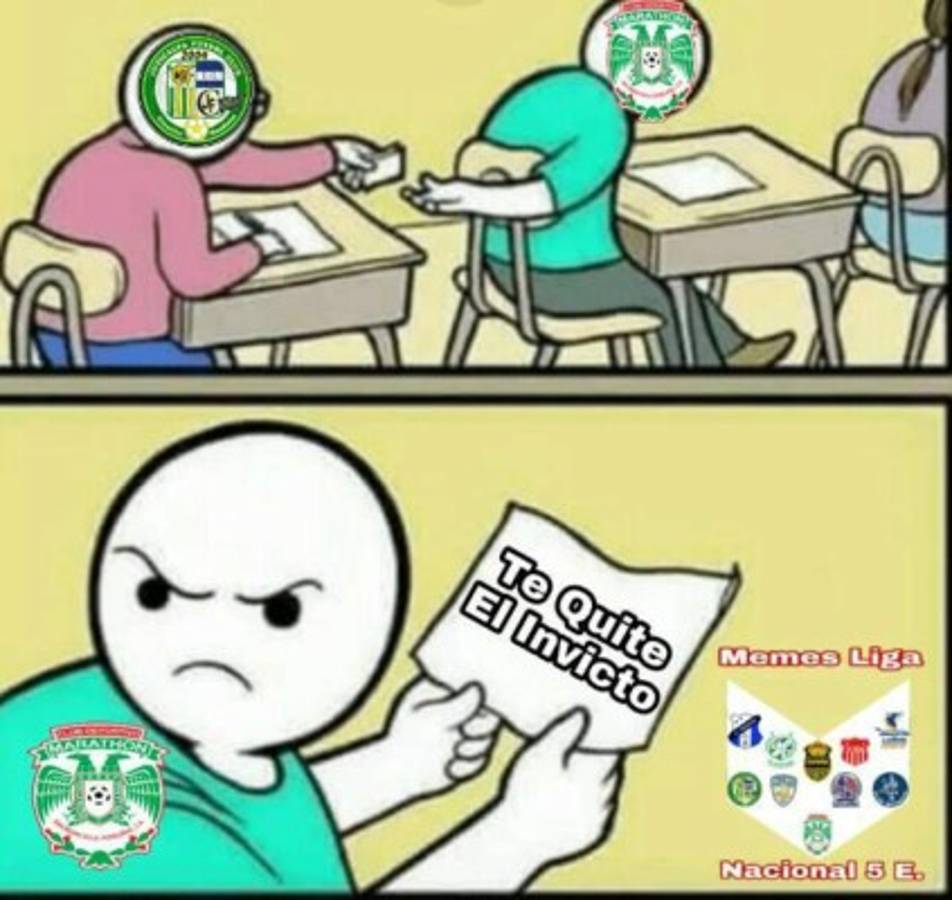 Los memes de la jornada 13 de la Liga Nacional donde destrozan a Marathón