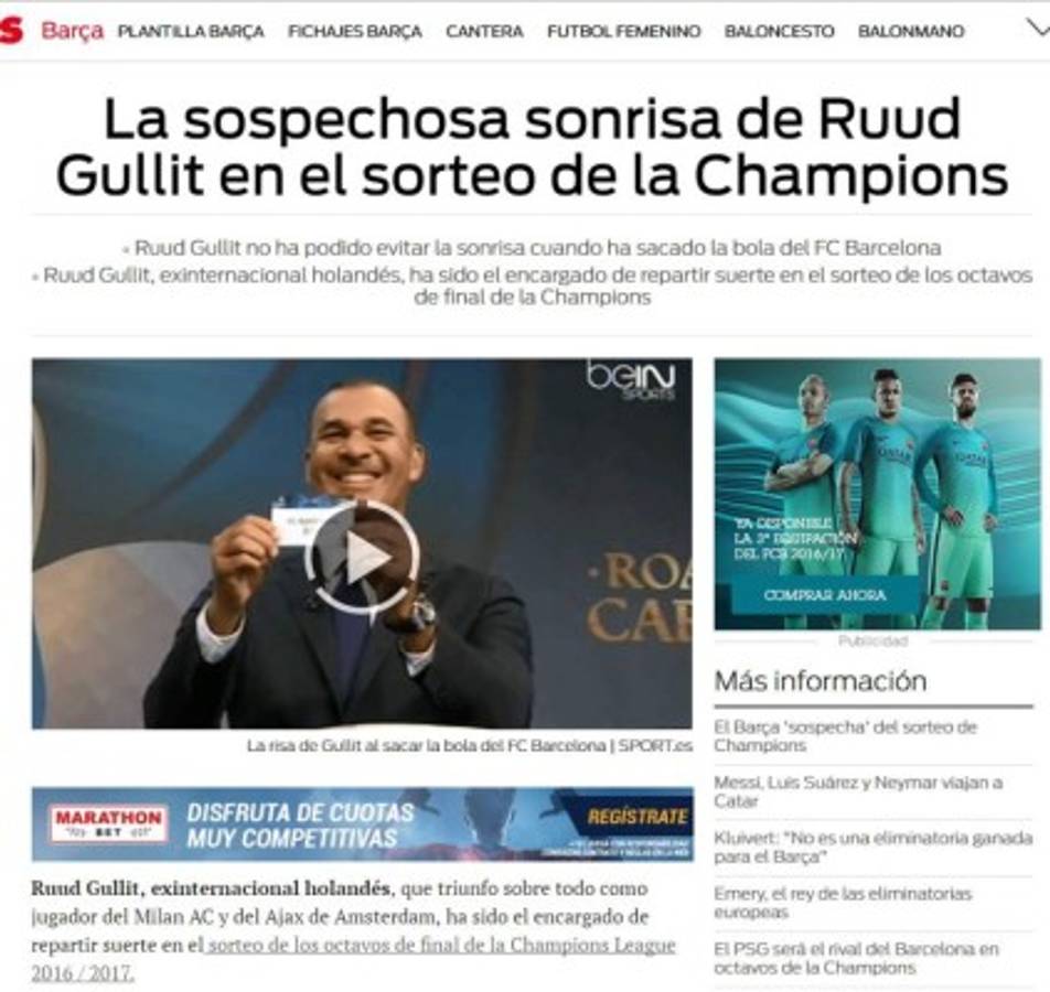 Prensa sobre la Champions: Hueso duro para el Barça, perla para Madrid