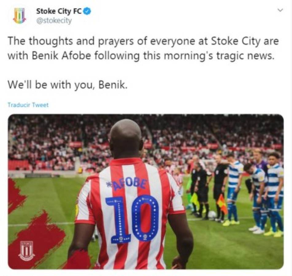 Conmoción en Inglaterra por la trágica muerte de la hija de dos años de Benik Afobe