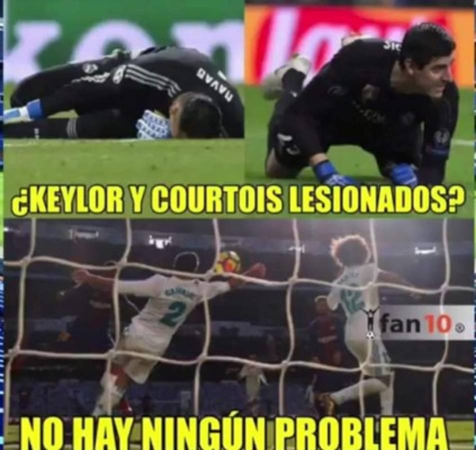 Los crueles memes contra Keylor Navas en el gane del Real Madrid ante Sevilla