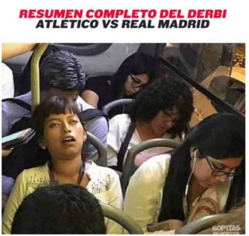 Los memes hacen pedazos al Real Madrid y Atlético por el aburrido empate en el derbi