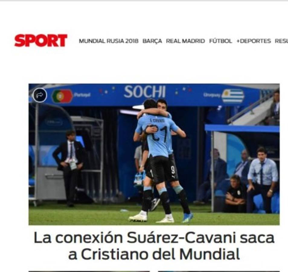 Así reaccionan los medios tras la eliminación de la Portugal de CR7 del Mundial