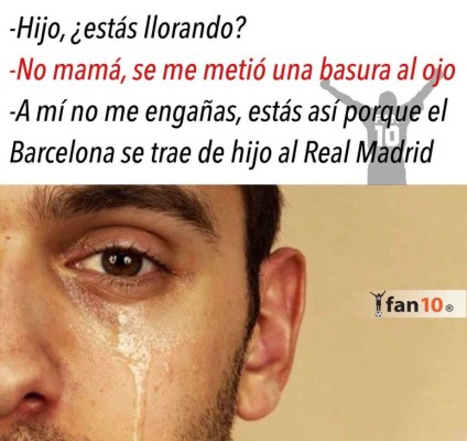 Los memes hacen pedazos al Real Madrid por otra derrota en el clásico ante Barcelona