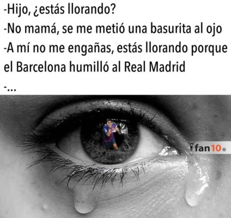 ¡Siguen las burlas! Surgen divertidos memes en contra del Real Madrid